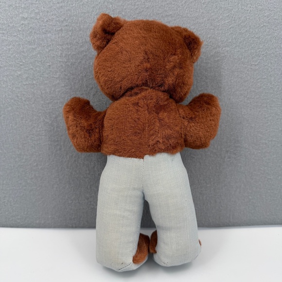 Vintage Ideal Toy Smokey Bear Plush Forest Park Ranger Badge Belt Buckle USA - Picture 2 of 16